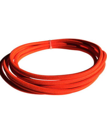 cable manguera eléctrica naranja fluor