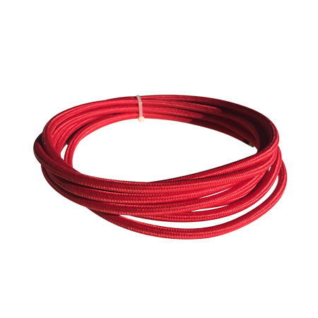 cable manguera eléctrica rojo carmi