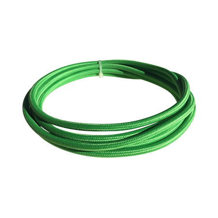 cable manguera eléctrica verde kiwi