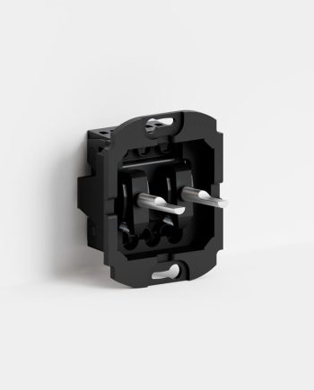 Pack Pulsador x2 | Latón · Aluminio · Negro