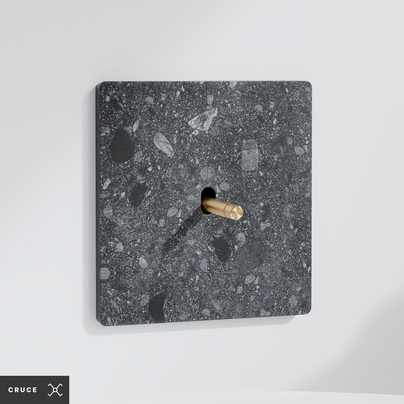 Cruzamiento | Marco individual | Betón 1 interruptor cruzamiento