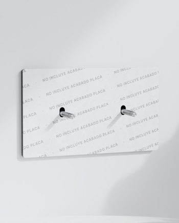 Conmutador x2 | Marco doble