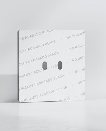 Tapa Ag x2  | Marco Individual | Placa no incluida