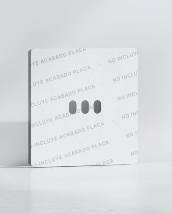 Tapa Ag x3  | Marco individual | Placa no Incluida