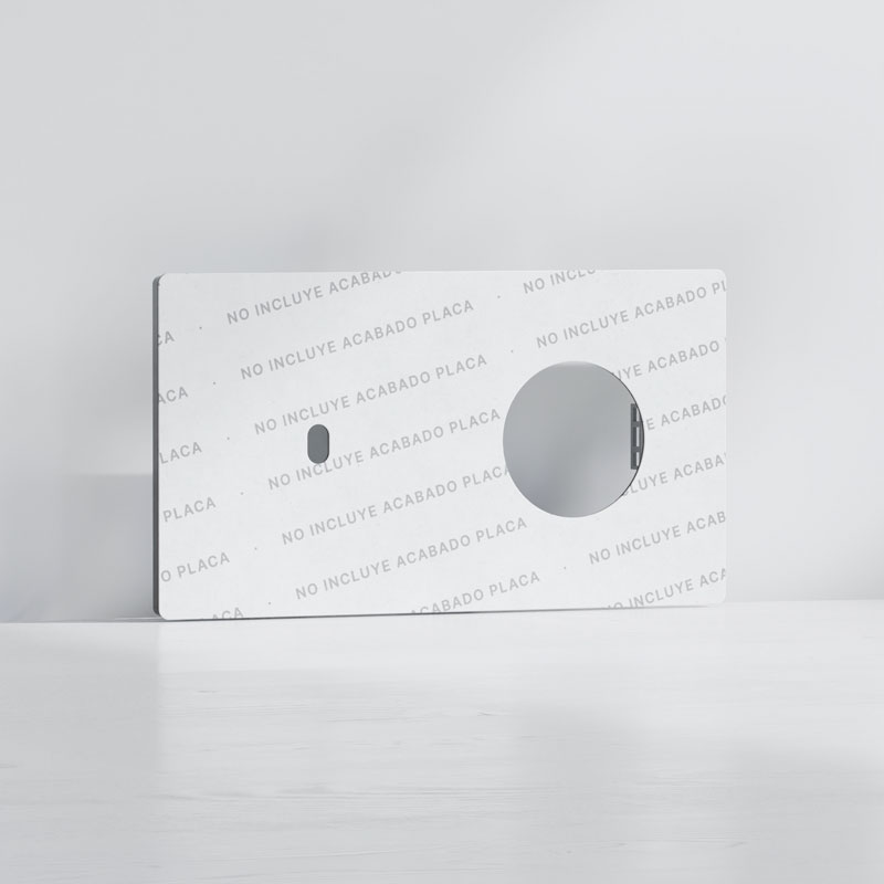 Tapa Ag + Schuko | Marco doble | Acabado Personalizado