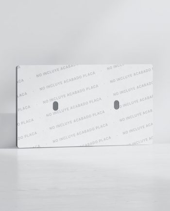 Tapa Ag x2 | Marco doble | Placa no Incluida