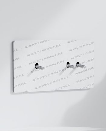 Conmutador x3 | Marco doble