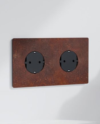 Enchufe Schuko Doble